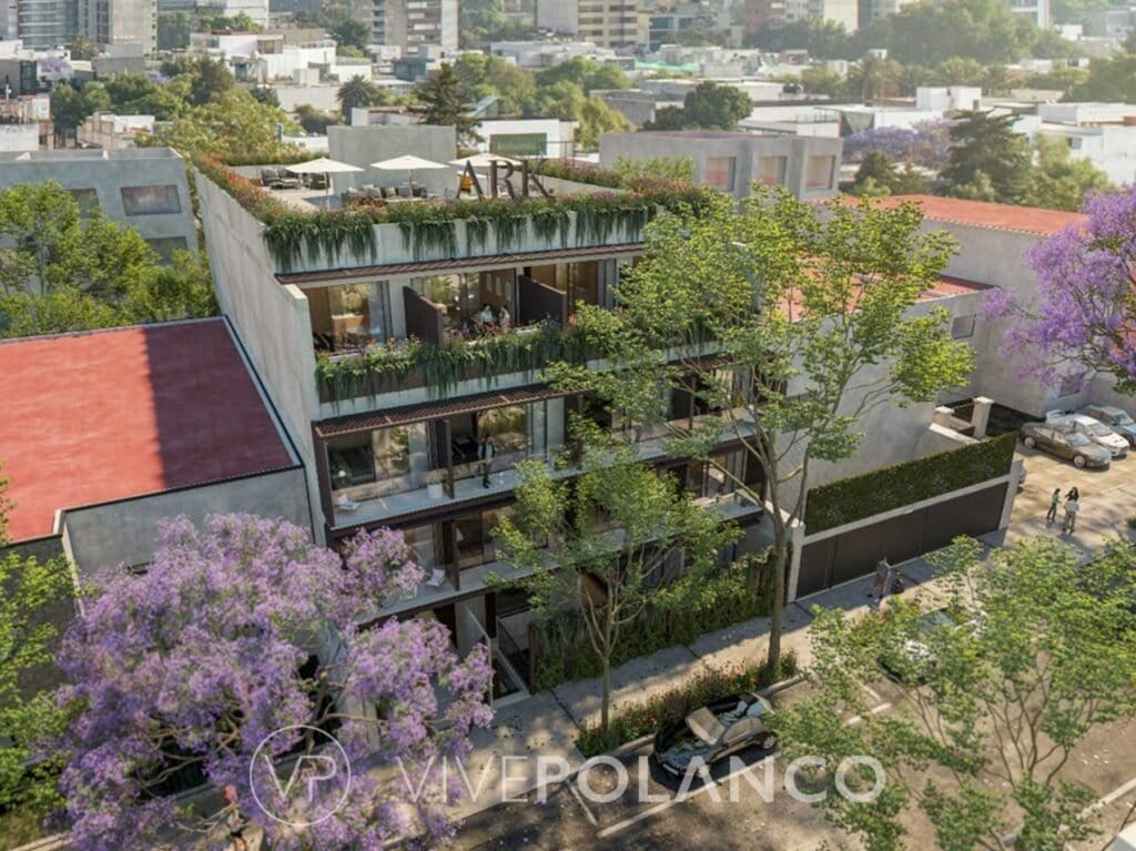 Diseño de los Departamentos en Preventa en Polanco