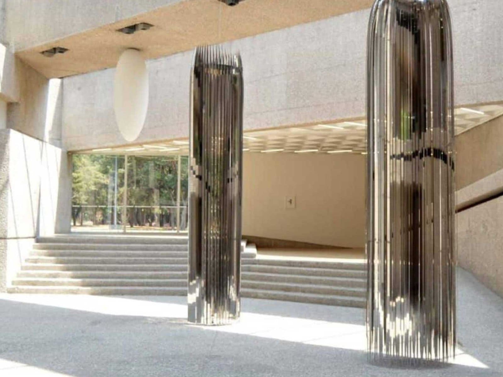 Exterior del Museo Tamayo Arte Contemporáneo en Polanco