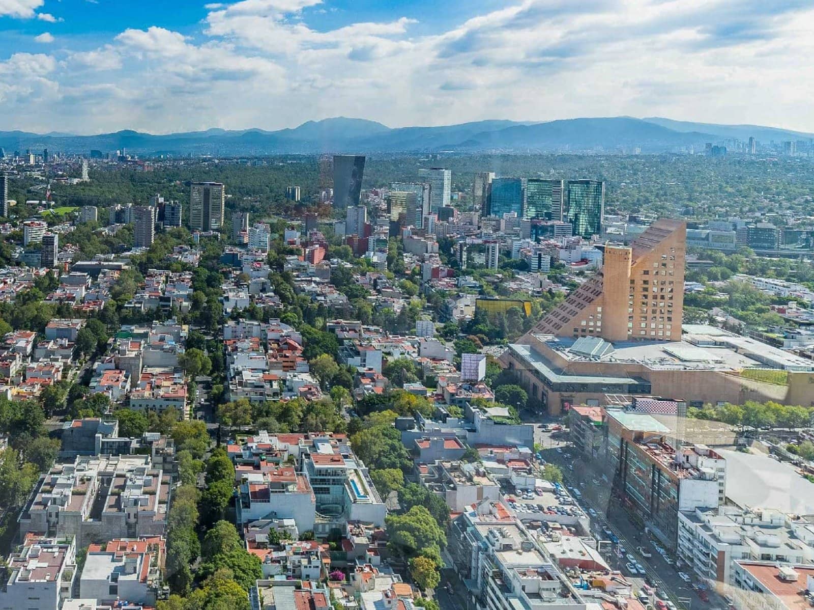 Vista aerea de Residencial Miyana en Nuevo Polanco
