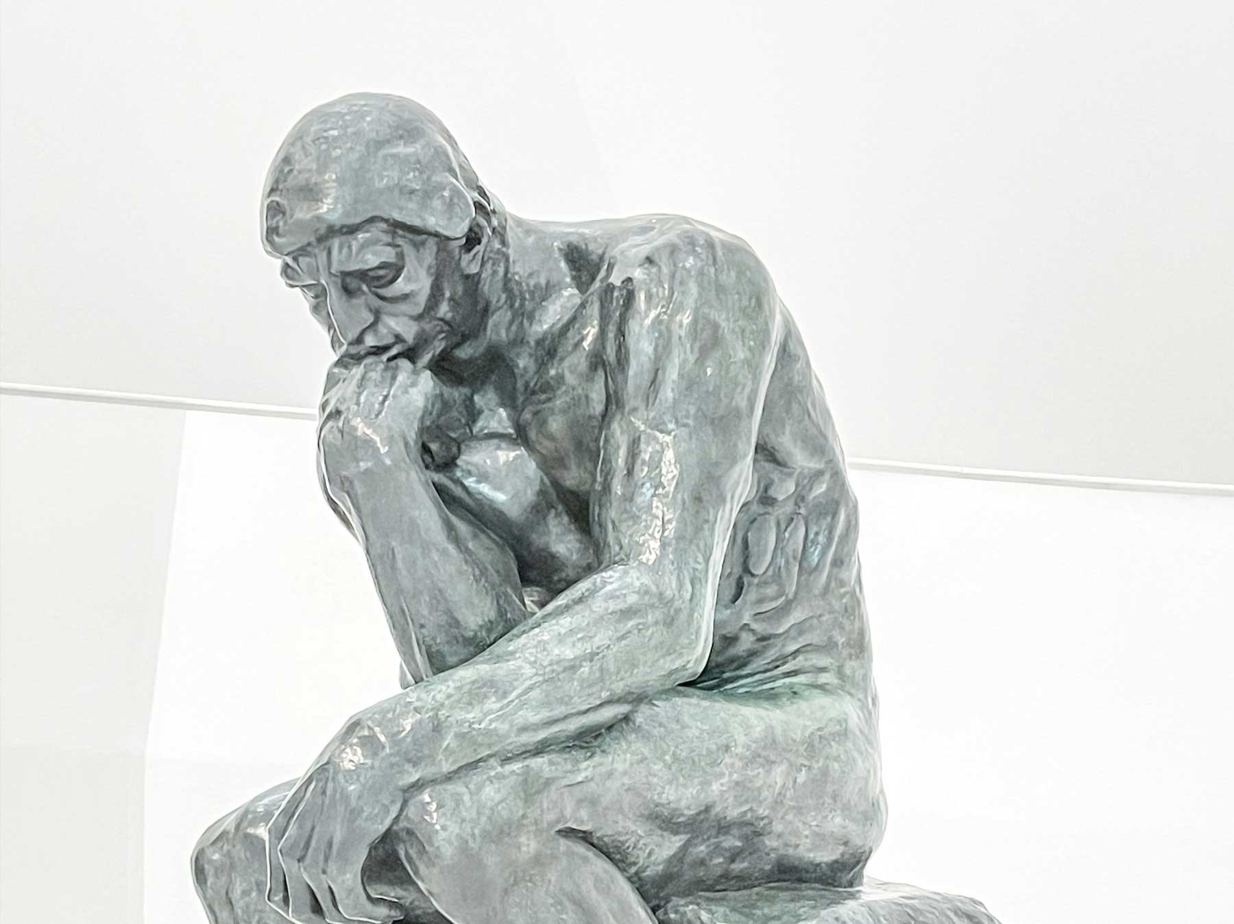 El Pensador de Rodin en el Museo Soumaya Plaza Carso, Ciudad de México