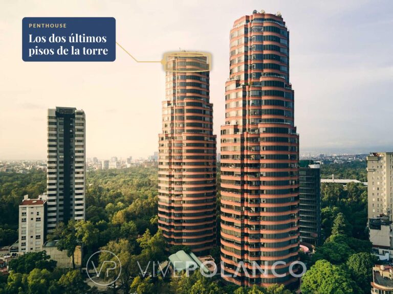 Penthouse en Residencial del Bosque · Rubén Darío 115, Polanco