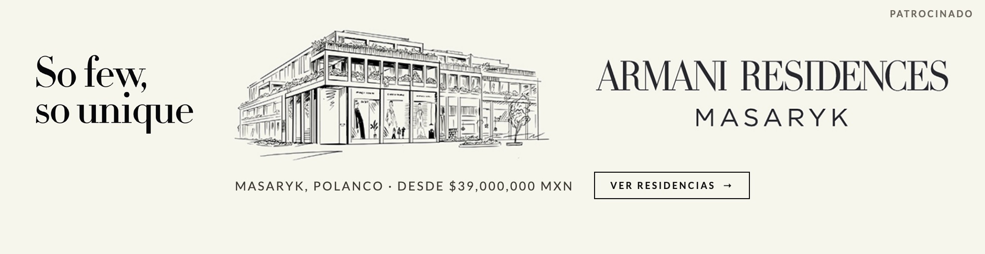 Armani Residences Masaryk, Polanco — anuncio patrocinado
