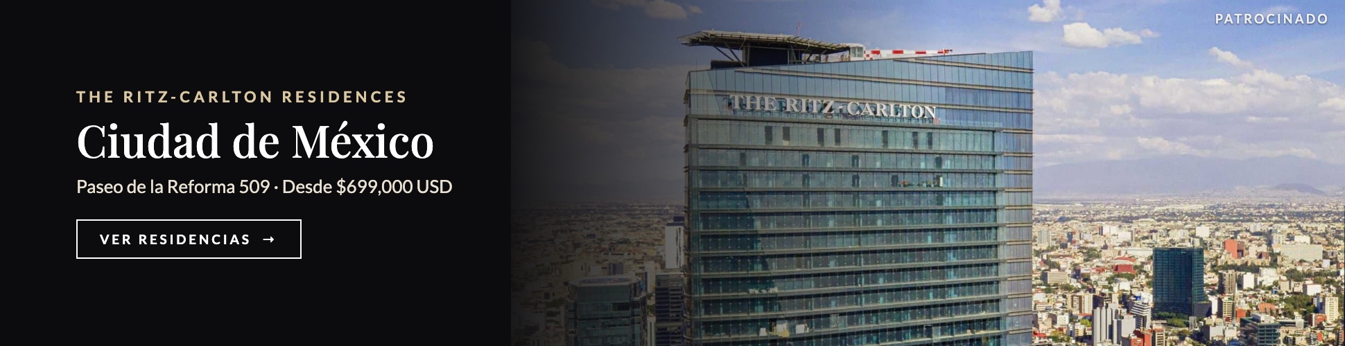 The Ritz-Carlton Residences Ciudad de México — anuncio patrocinado
