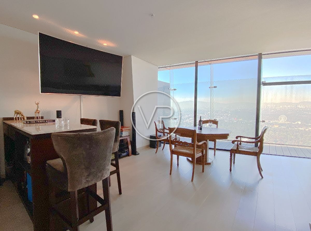 Bar y comedor, Residencia 4907, The Ritz-Carlton Residences, Mexico City