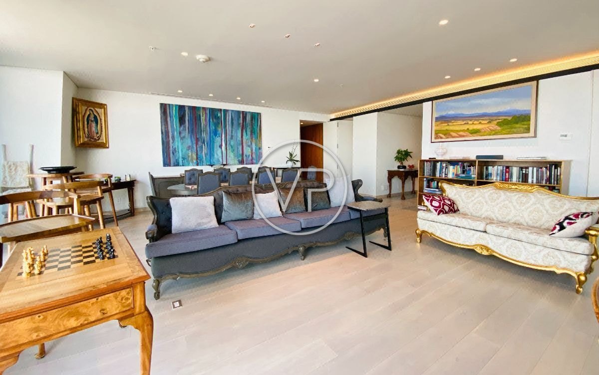 Sala y comedor, Residencia 4907, The Ritz-Carlton Residences, Mexico City