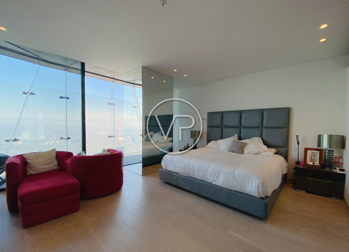 Recámara principal, Residencia 4907, The Ritz-Carlton Residences, Mexico City