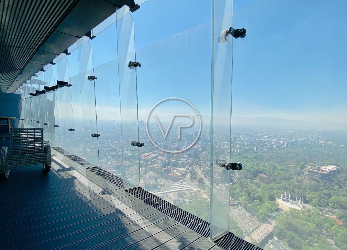 Terraza con vista a la ciudad, Residencia 4907, The Ritz-Carlton Residences, Mexico City